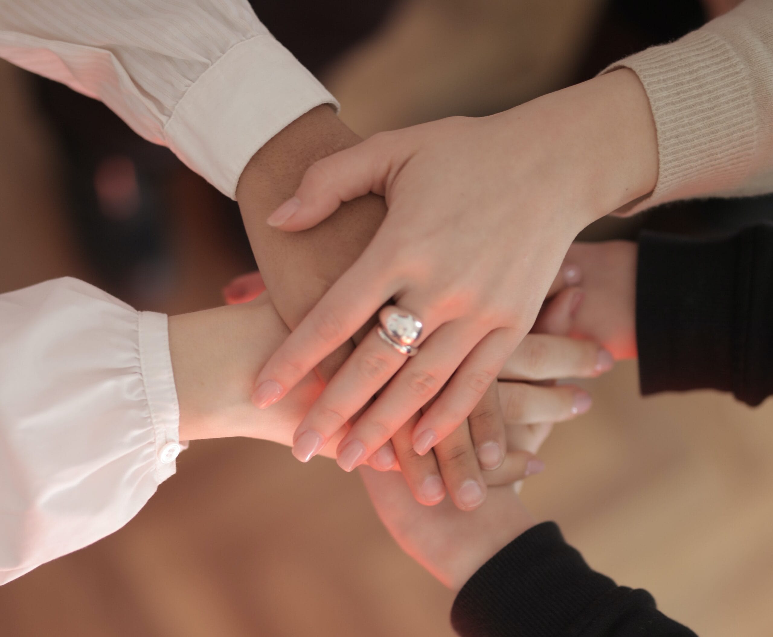 hands in solidarity